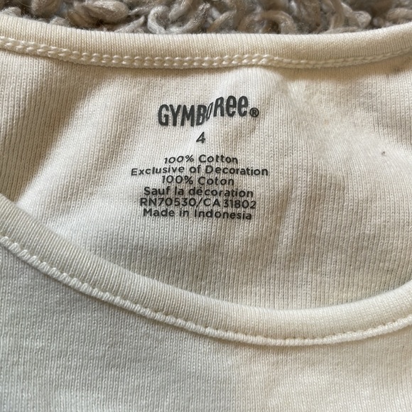 2012 Gymboree “Glamour Ballerina” Gem Ballerina 3-D Tutu Tee, Size 4 - Picture 7 of 8